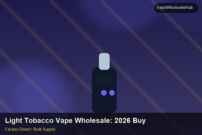 Light Tobacco Vape Wholesale — Light Tobacco Vape Wholesale: 2026 Buyer's Handbook | 2026 Edition photo 1