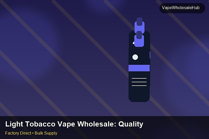 Light Tobacco Vape Wholesale — Light Tobacco Vape Wholesale: Quality Inspection Checklist | 2026 Edition photo 1