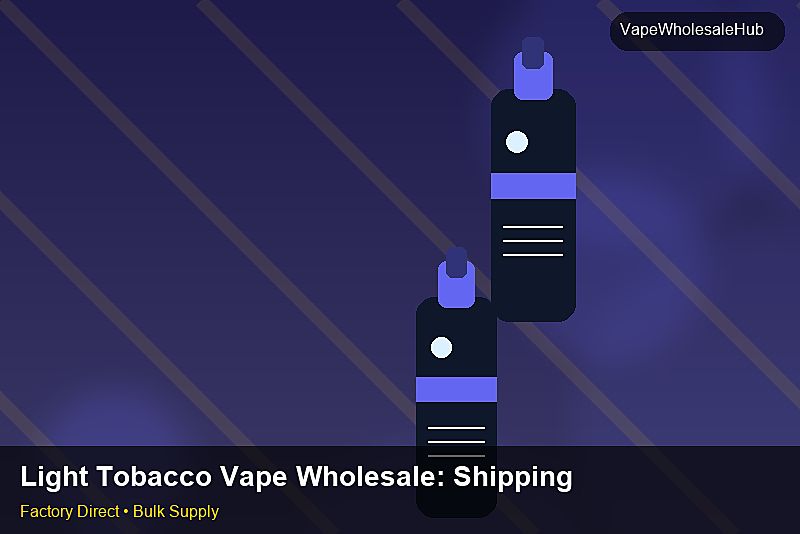 Light Tobacco Vape Wholesale โ Light Tobacco Vape Wholesale: Shipping & Logistics | 2026 Edition photo 2